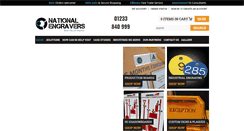 Desktop Screenshot of national-engravers.co.uk